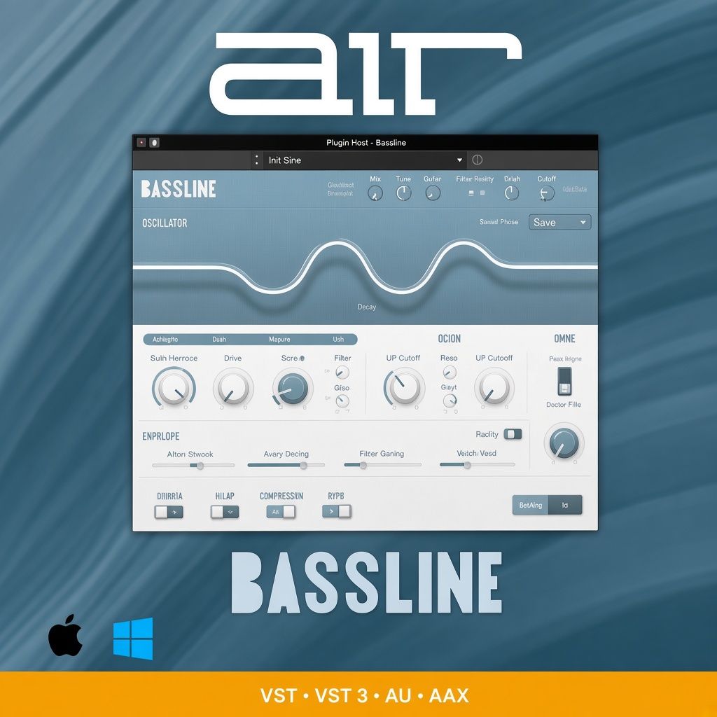 AIR Music Technology Bassline v1.0.1 AIR Music Technology Bassline v1.0.1