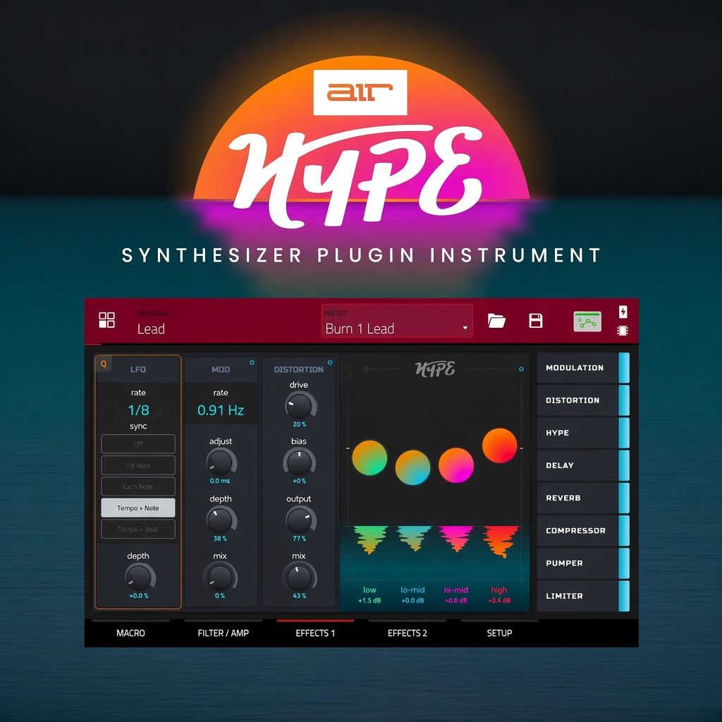 AIR Music Technology Hype v1.0.1 AIR Music Technology Hype v1.0.1