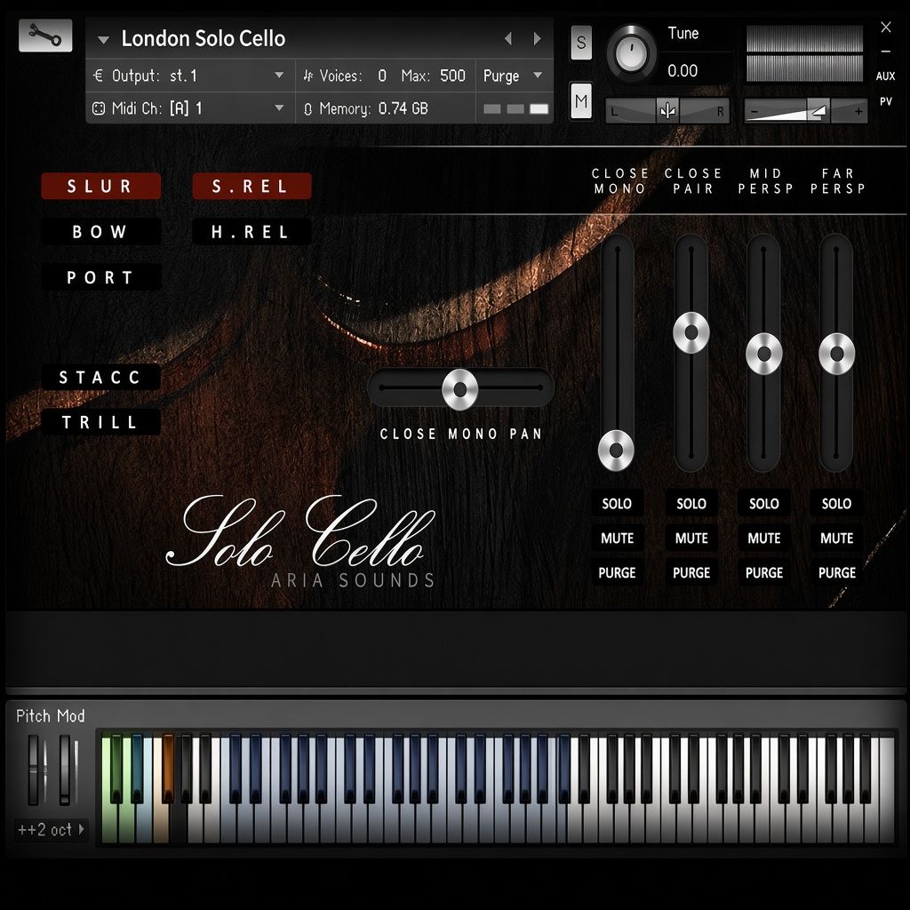 ARIA Sound London Solo Cello