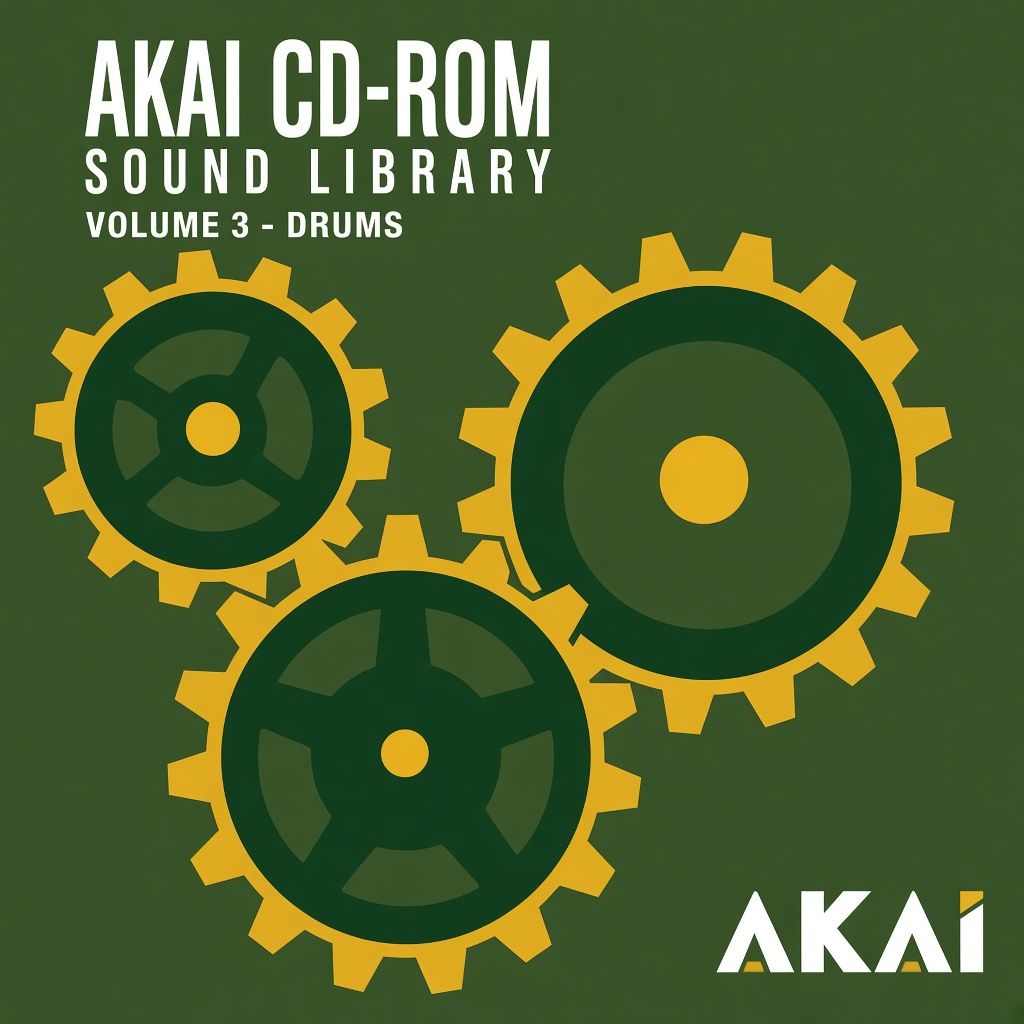 Akai CD-ROM Sound Library Volume 3 - Drums
