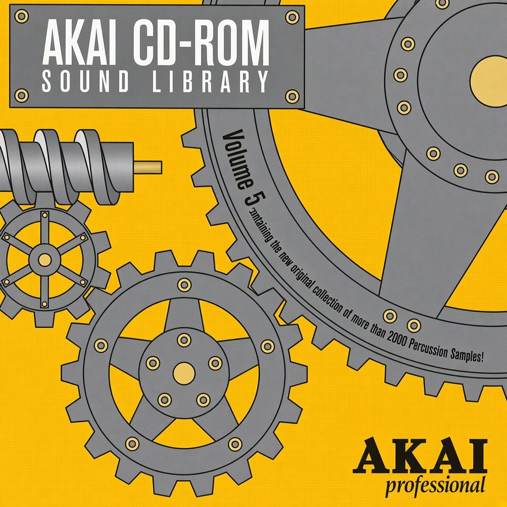 Akai CD-ROM Sound Library Volume 5 - Percussion