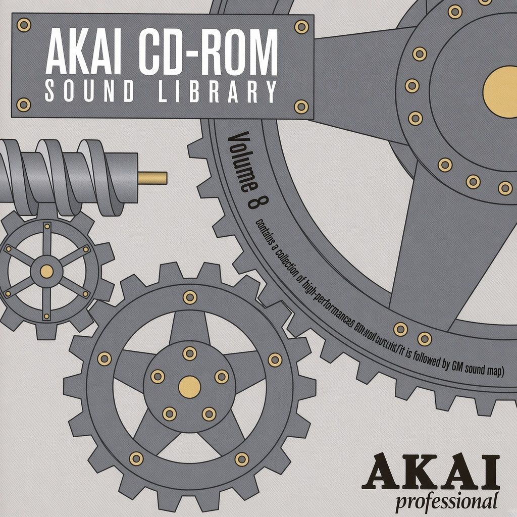 Akai CD-ROM Sound Library Volume 8 - GM Sets
