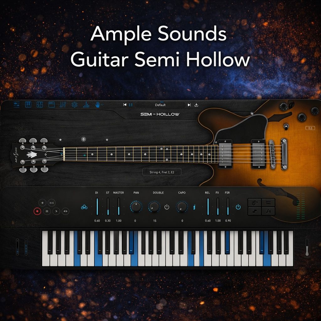Ample Guitar Semi Hollow v3.1