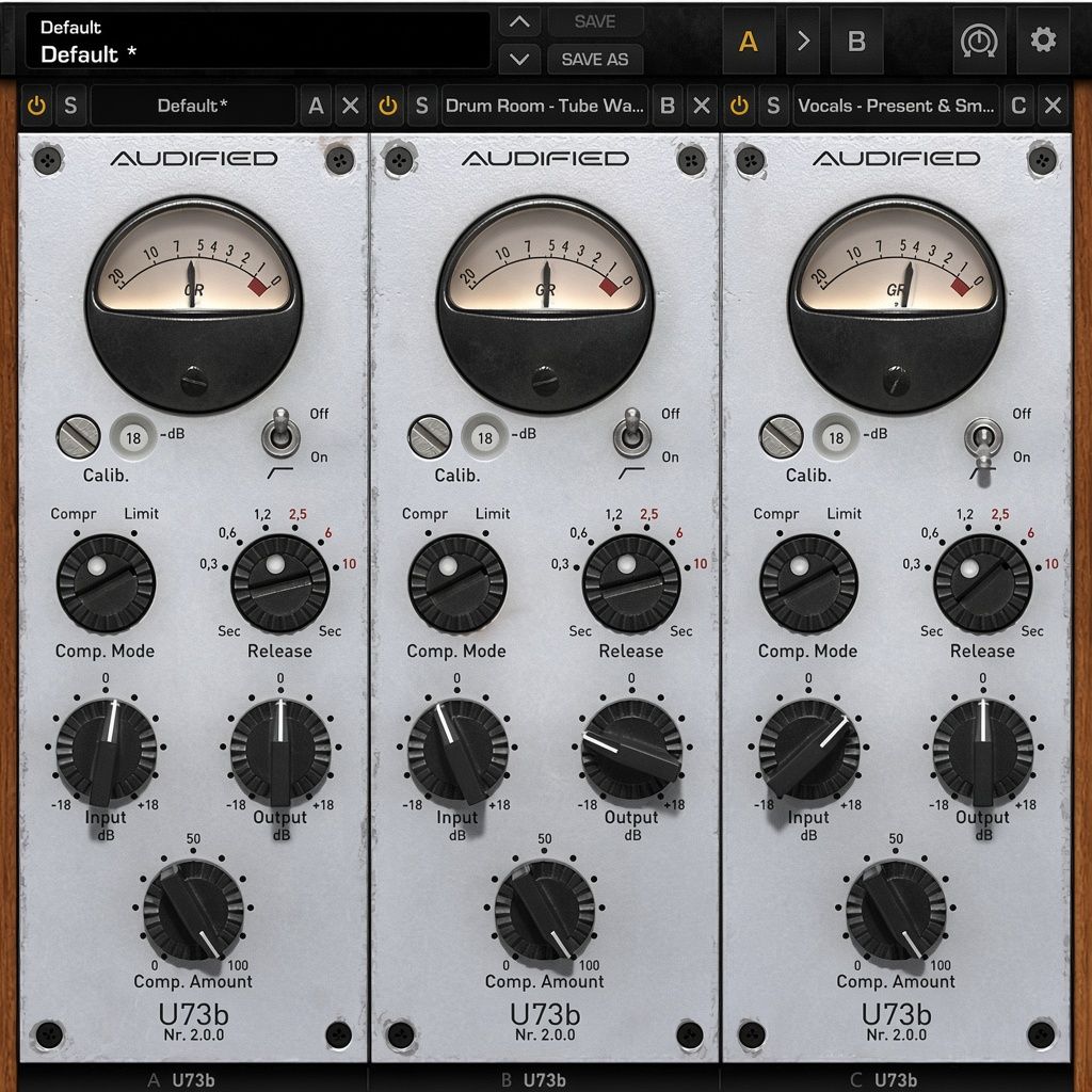 Audified U73b Compressor v2.0.0 Audified U73b Compressor v2.0.0