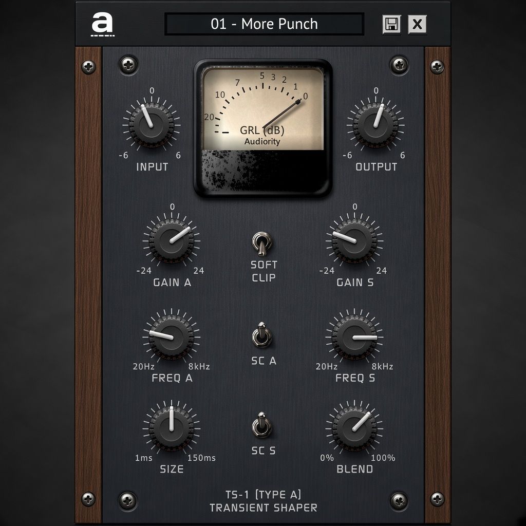 Audiority TS-1 Transient Shaper