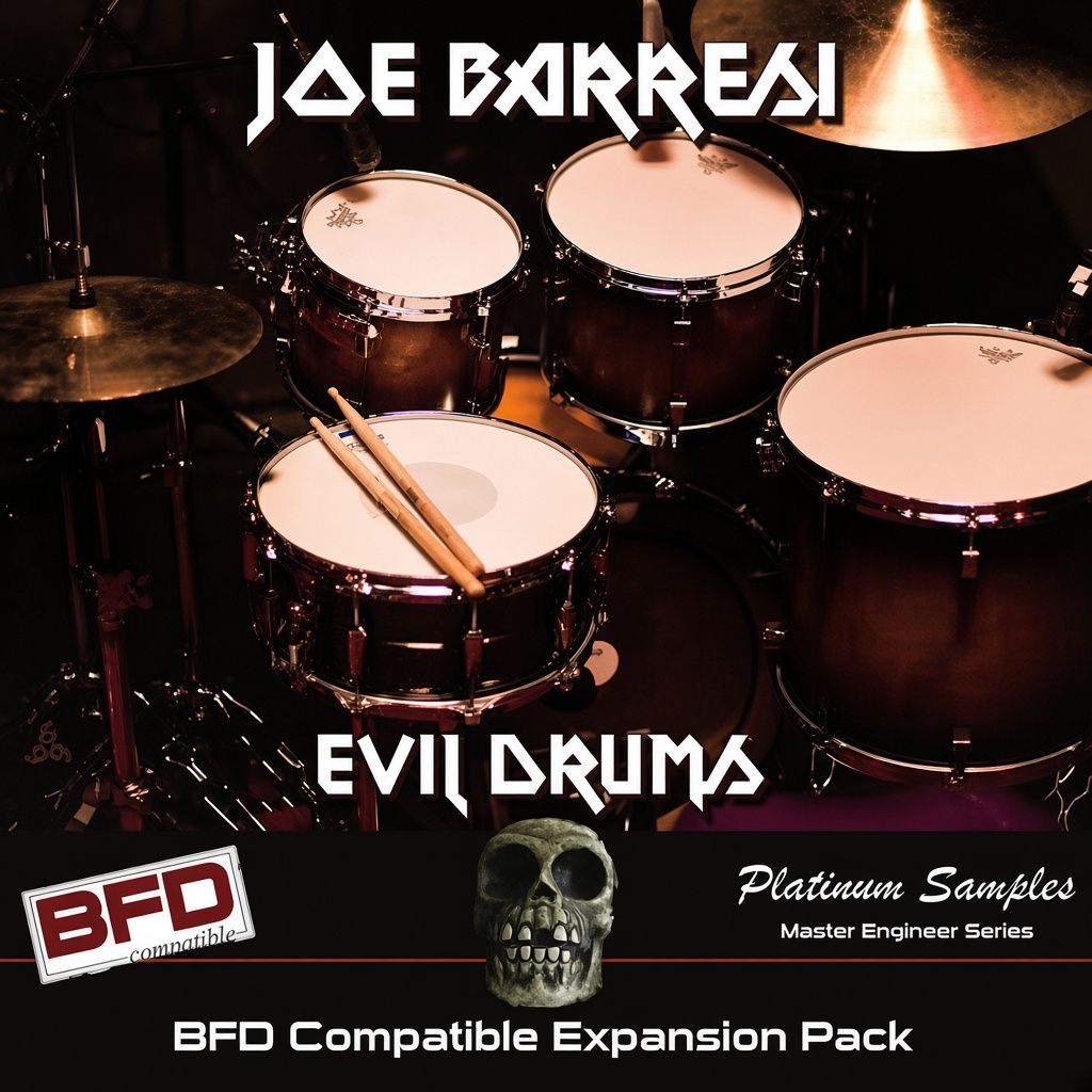 BFD Joe Barresi Evil Drums [6 DVD]