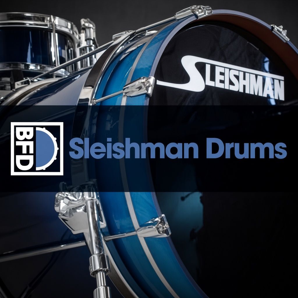 BFD Sleishman Drums v1.0.0 [DVD]