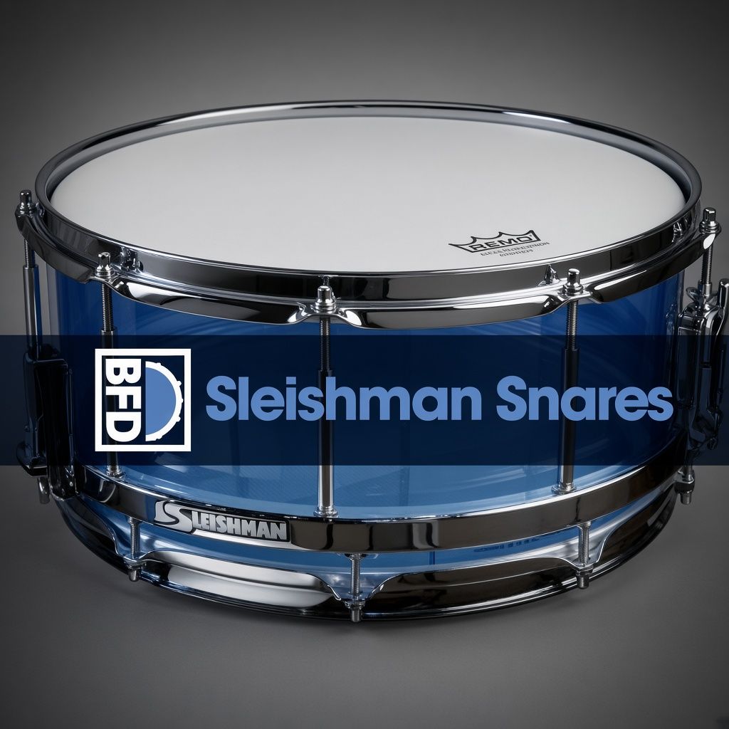 BFD Sleishman Snares v1.0.0 [DVD]
