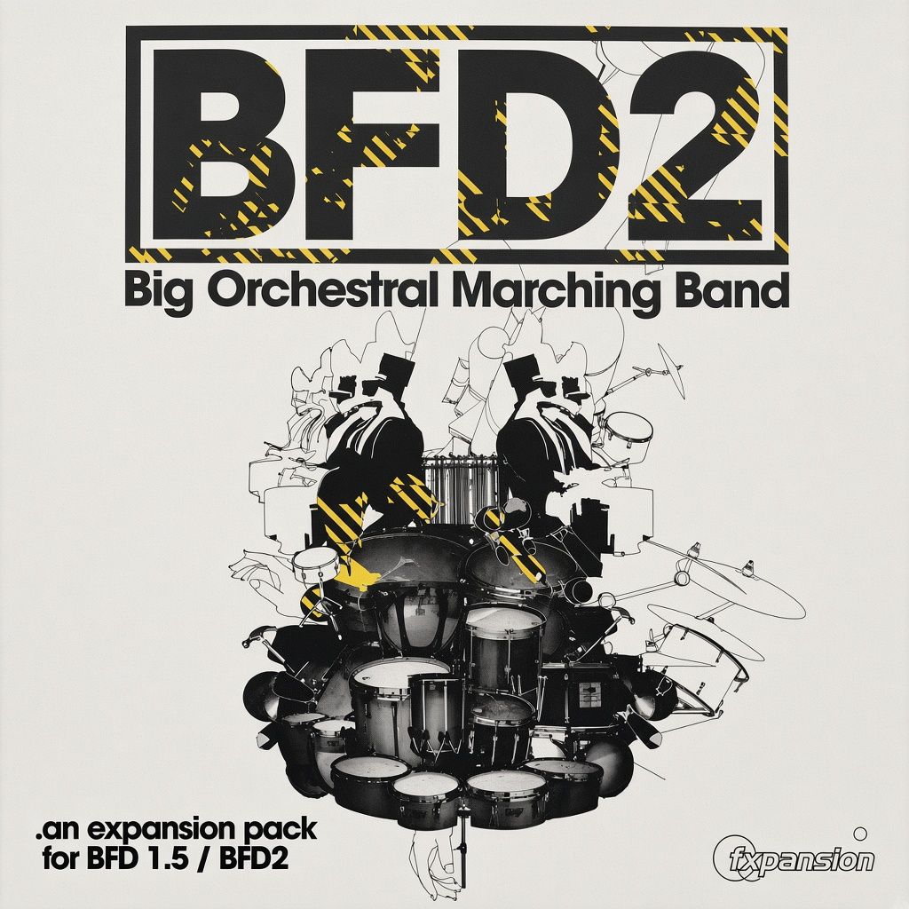 BFD2 Big Orchestral Marching Band Expansion Pack [2 DVD]