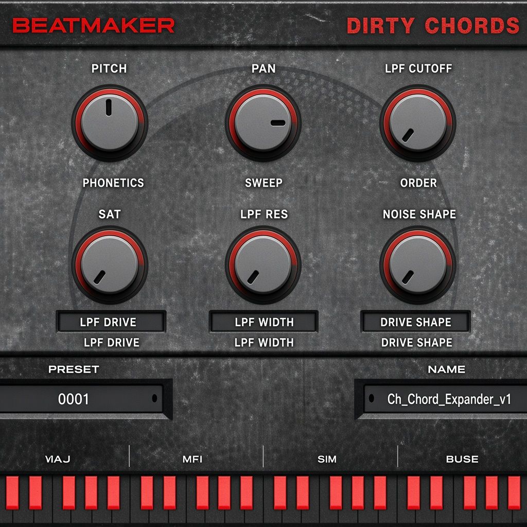 BeatMaker Dirty Chords v.1.1