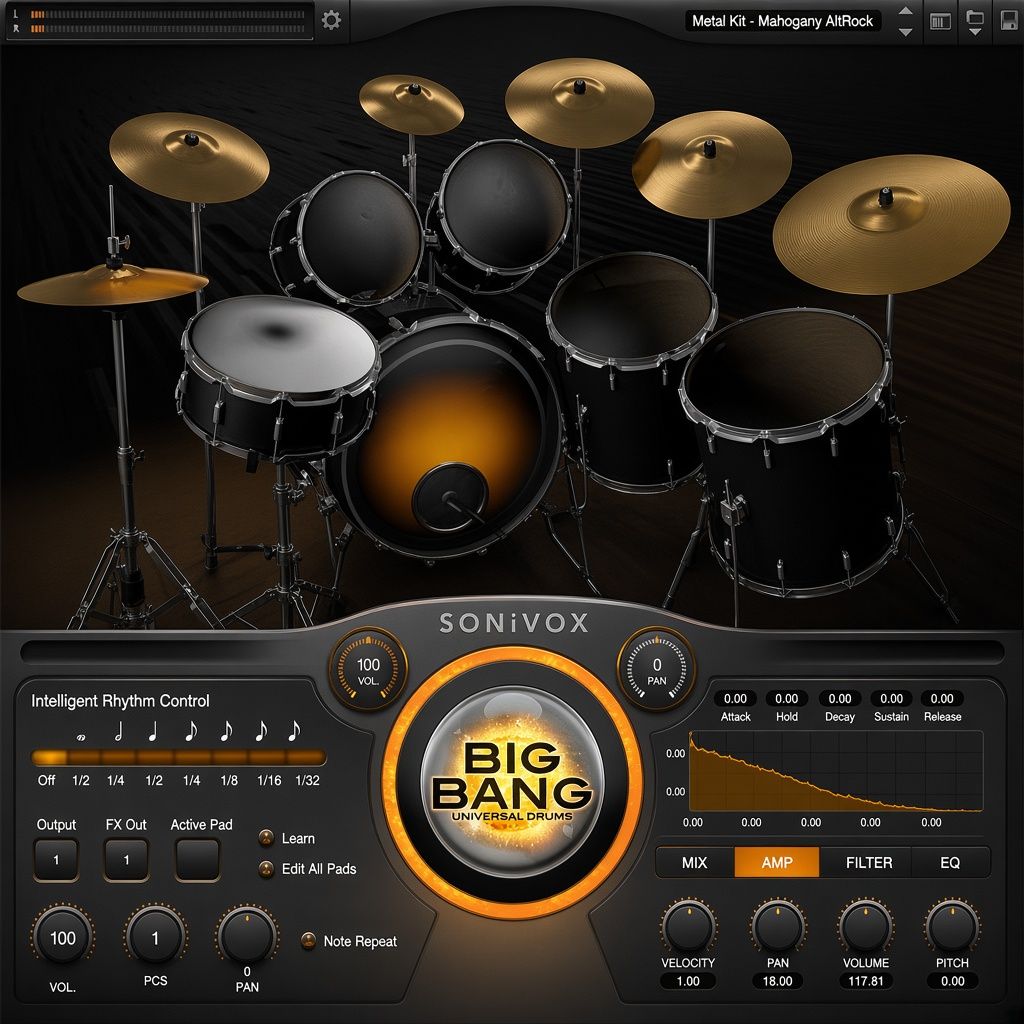 Big Bang Universal Drums v2.3 [2 DVD]