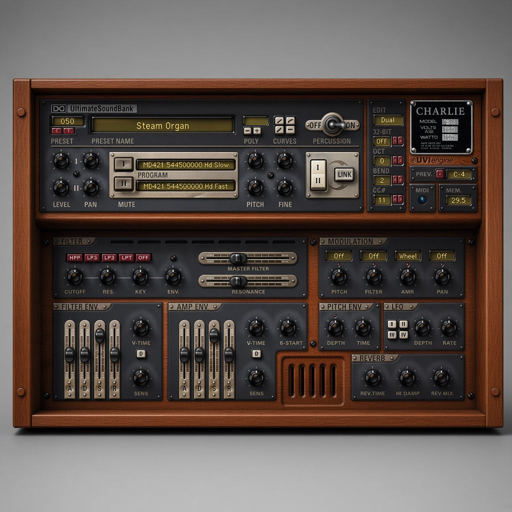 Charlie - Retro Organ Module Charlie - Retro Organ Module