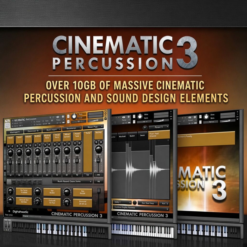 Cinematic Percussion 3 [2 DVD]