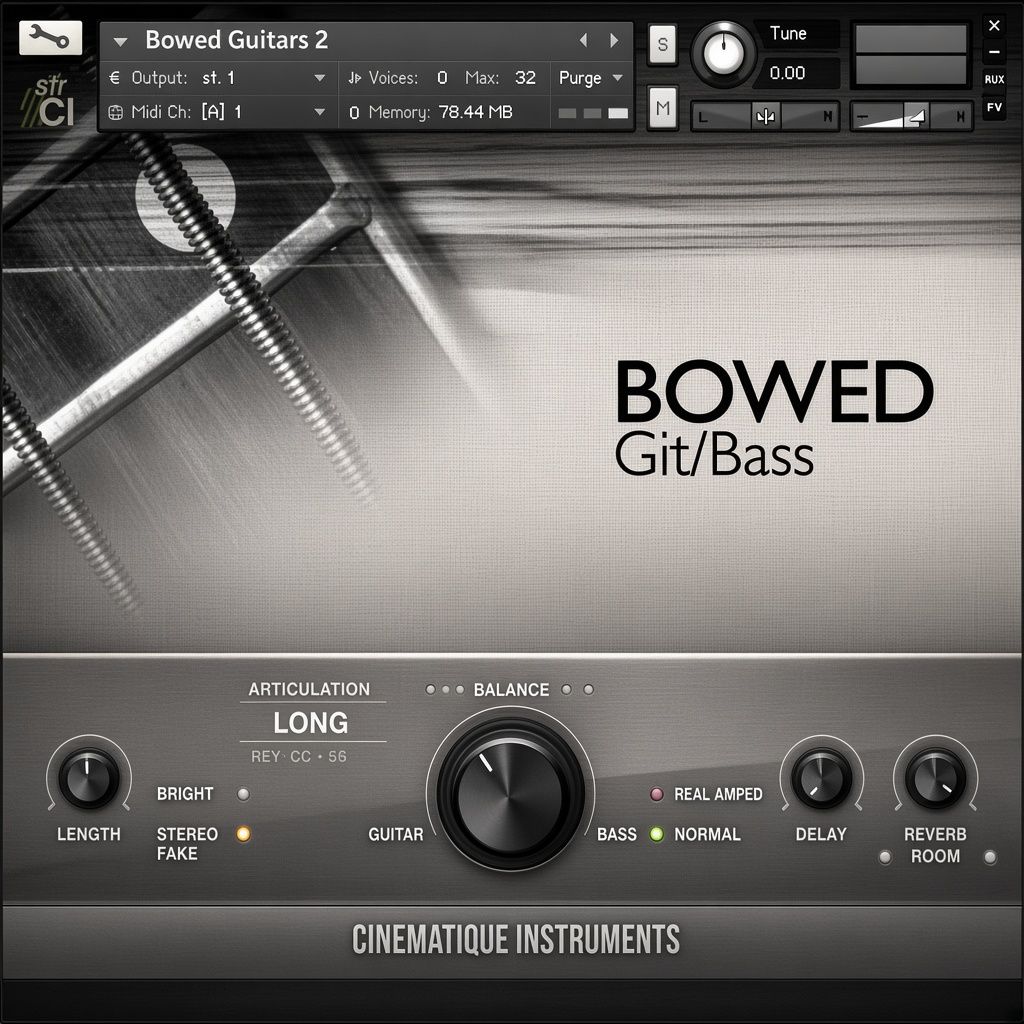 Cinematique Bowed Guitar and Bass 2 Cinematique Bowed Guitar and Bass 2
