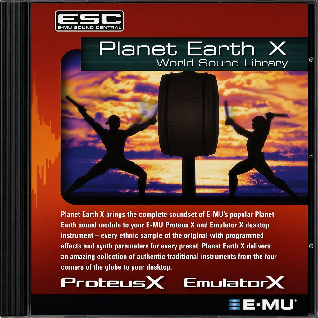 E-MU Planet Earth X Sample Library E-MU Planet Earth X Sample Library