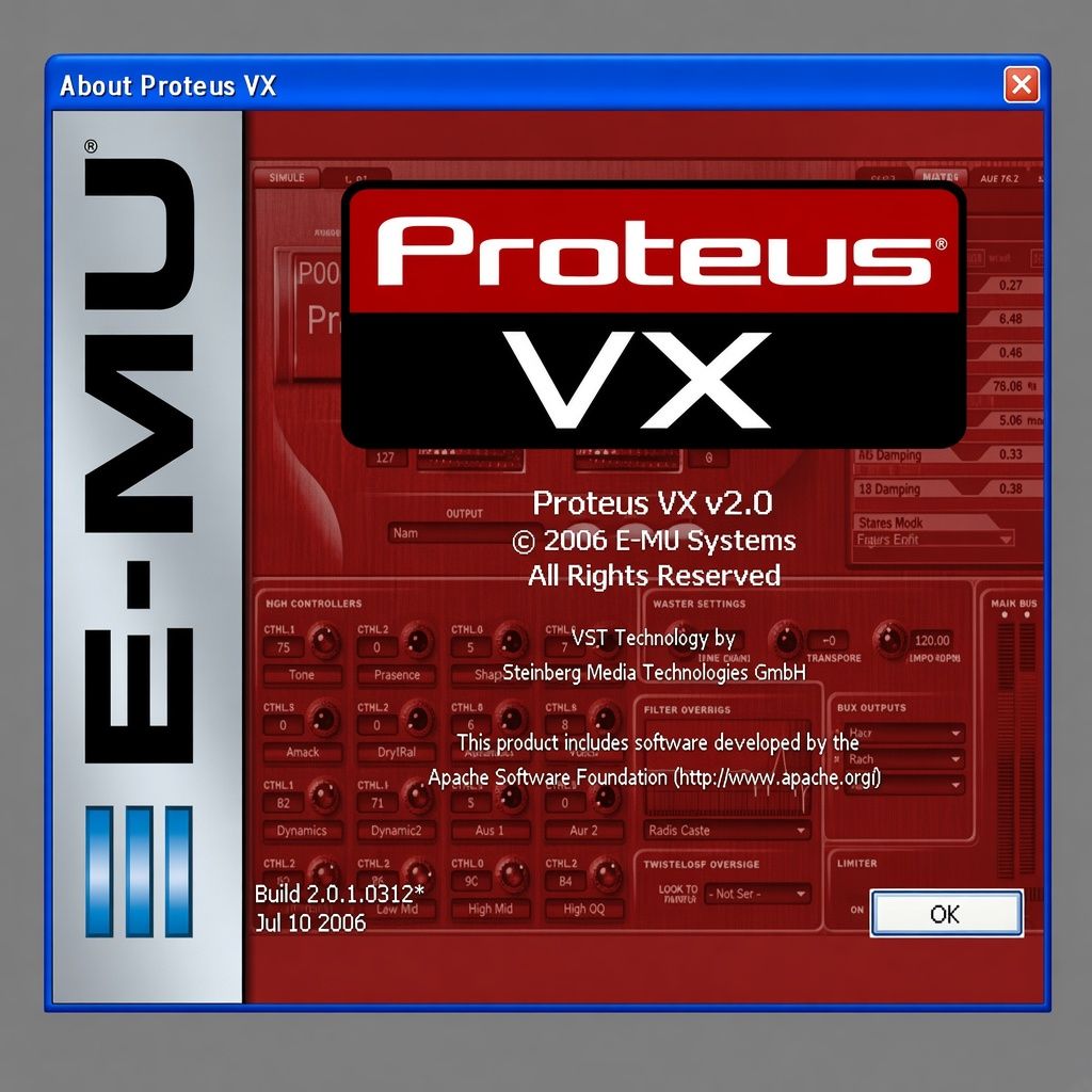 E-MU Proteus X Desktop Sampling System
