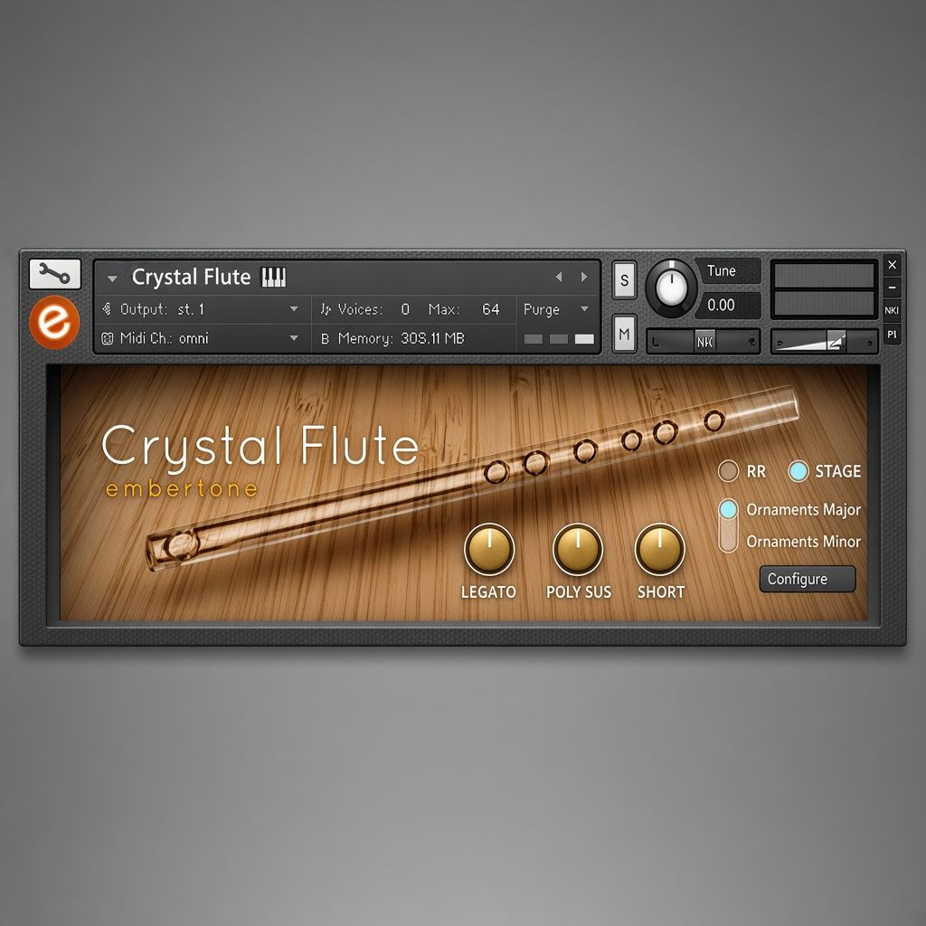 Embertone Crystal Flute Embertone Crystal Flute