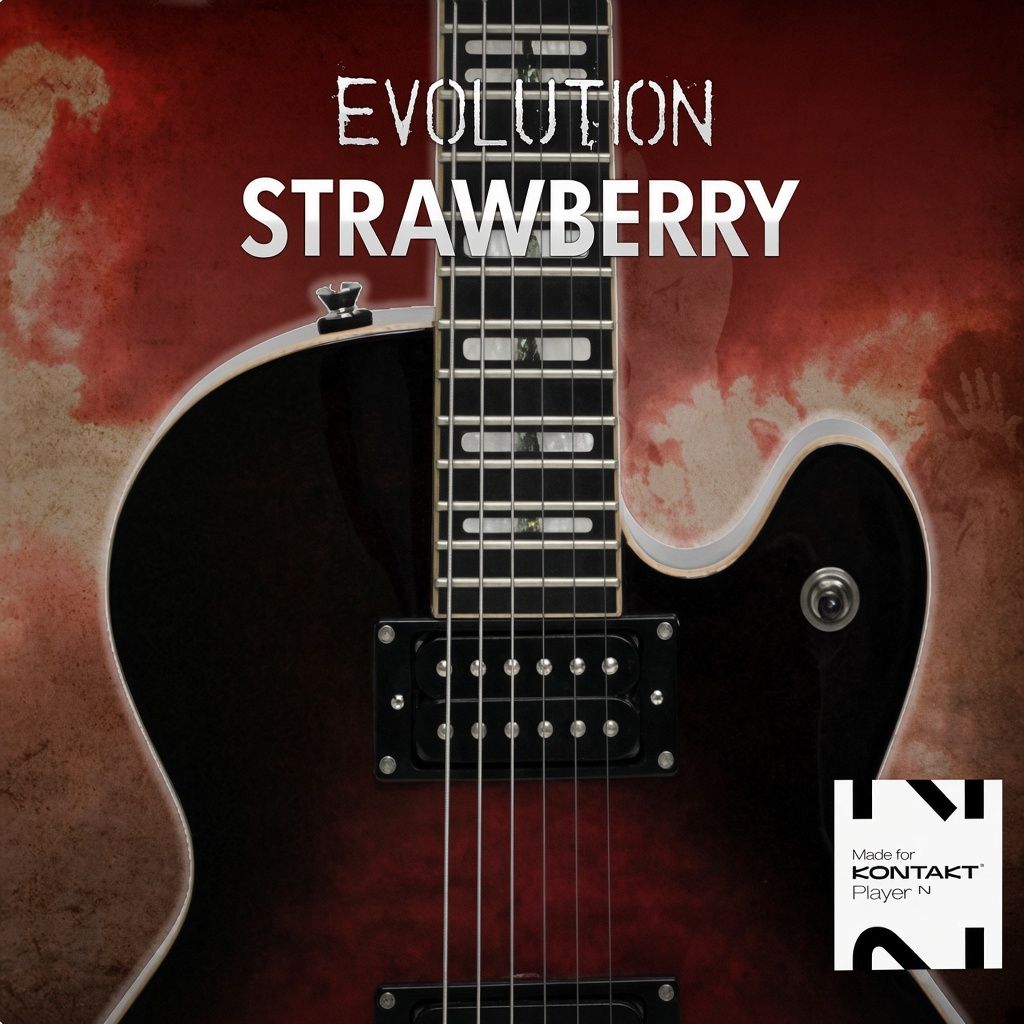 Evolution Strawberry Electric Guitar v2.0