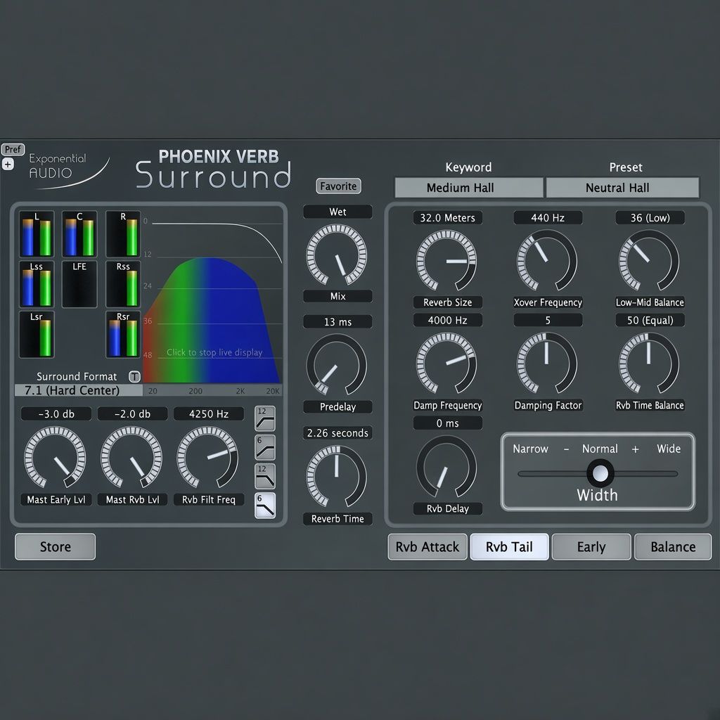 Exponential Audio PhoenixVerb Stereo Reverb v2.1.3 Exponential Audio PhoenixVerb Stereo Reverb v2.1.3