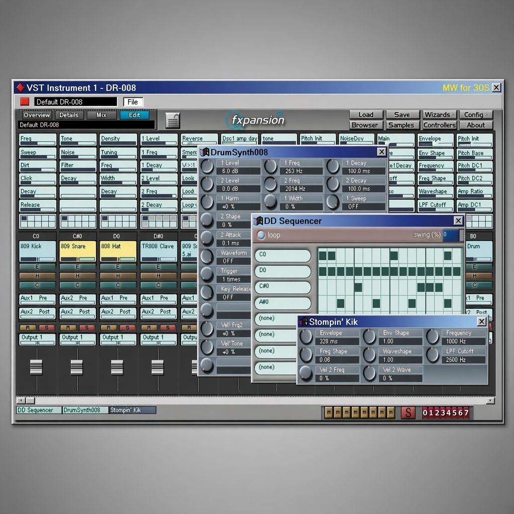 FXpansion DR-008 Drum Machine FXpansion DR-008 Drum Machine