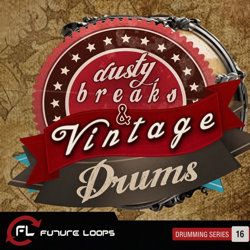 Future Loops Dusty Breaks Vintage Drums [DVD]