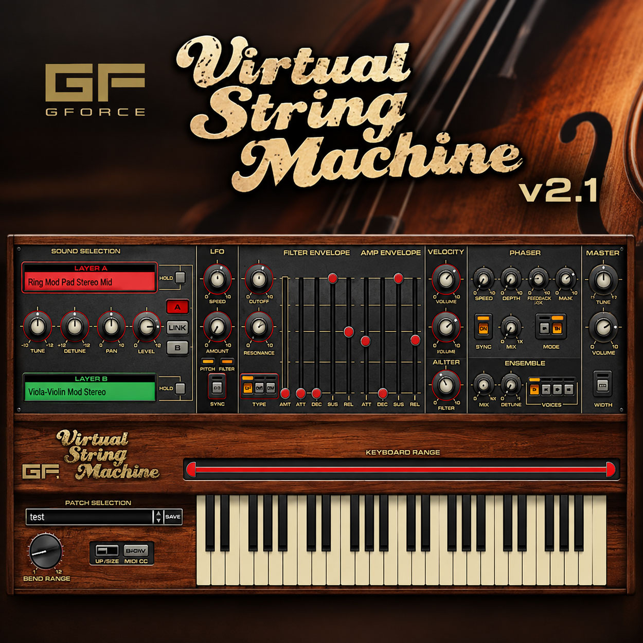 GForce Virtual String Machine v2.1 GForce Virtual String Machine v2.1