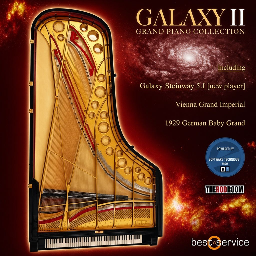 Galaxy II Grand Piano Collection [8 DVD]