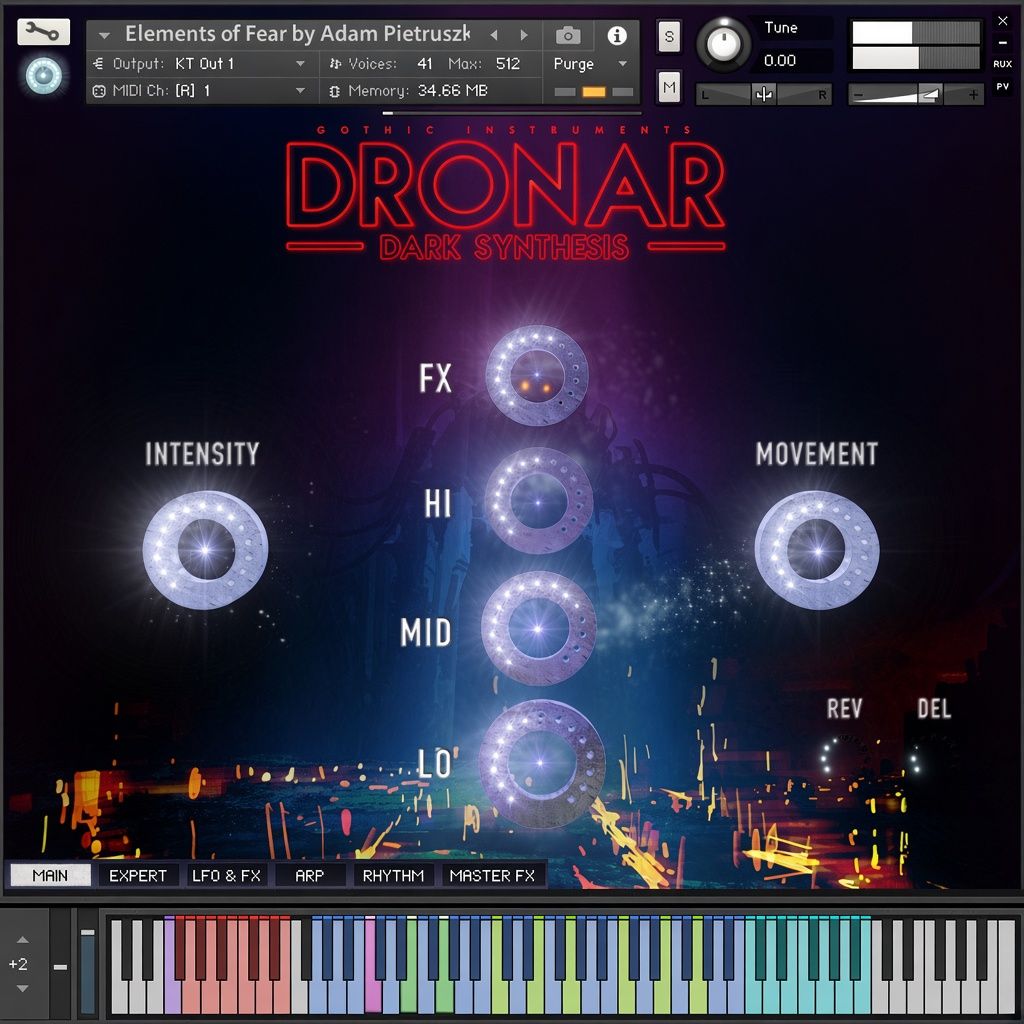 Gothic Instruments Dronar Dark Synthesis