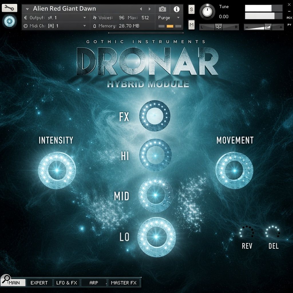 Gothic Instruments Dronar Hybrid Module Gothic Instruments Dronar Hybrid Module
