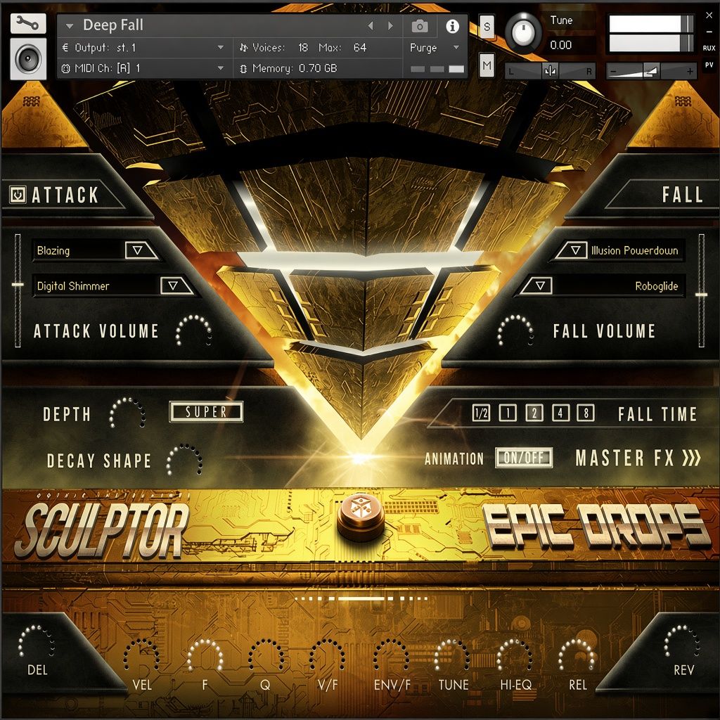 Gothic Instruments Sculptor Epic Drops