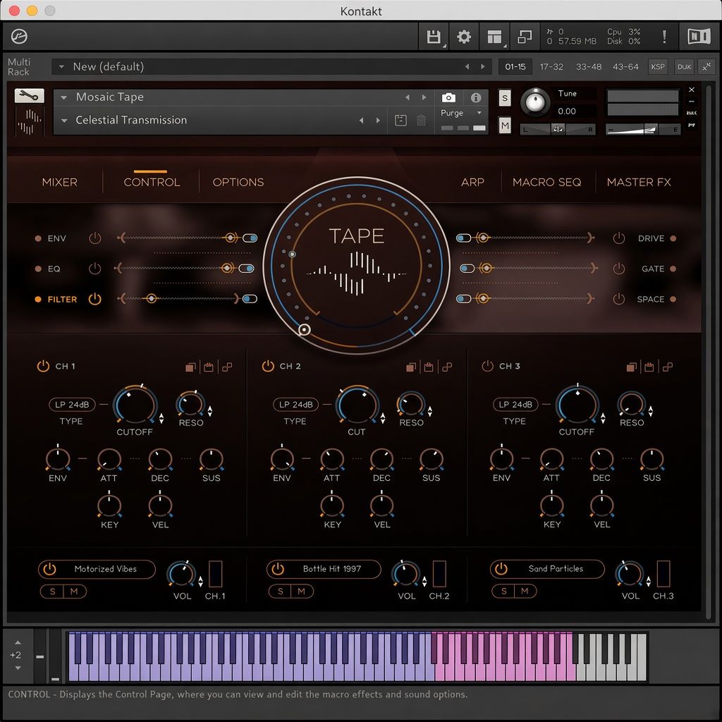 Heavyocity Mosaic Tape Heavyocity Mosaic Tape