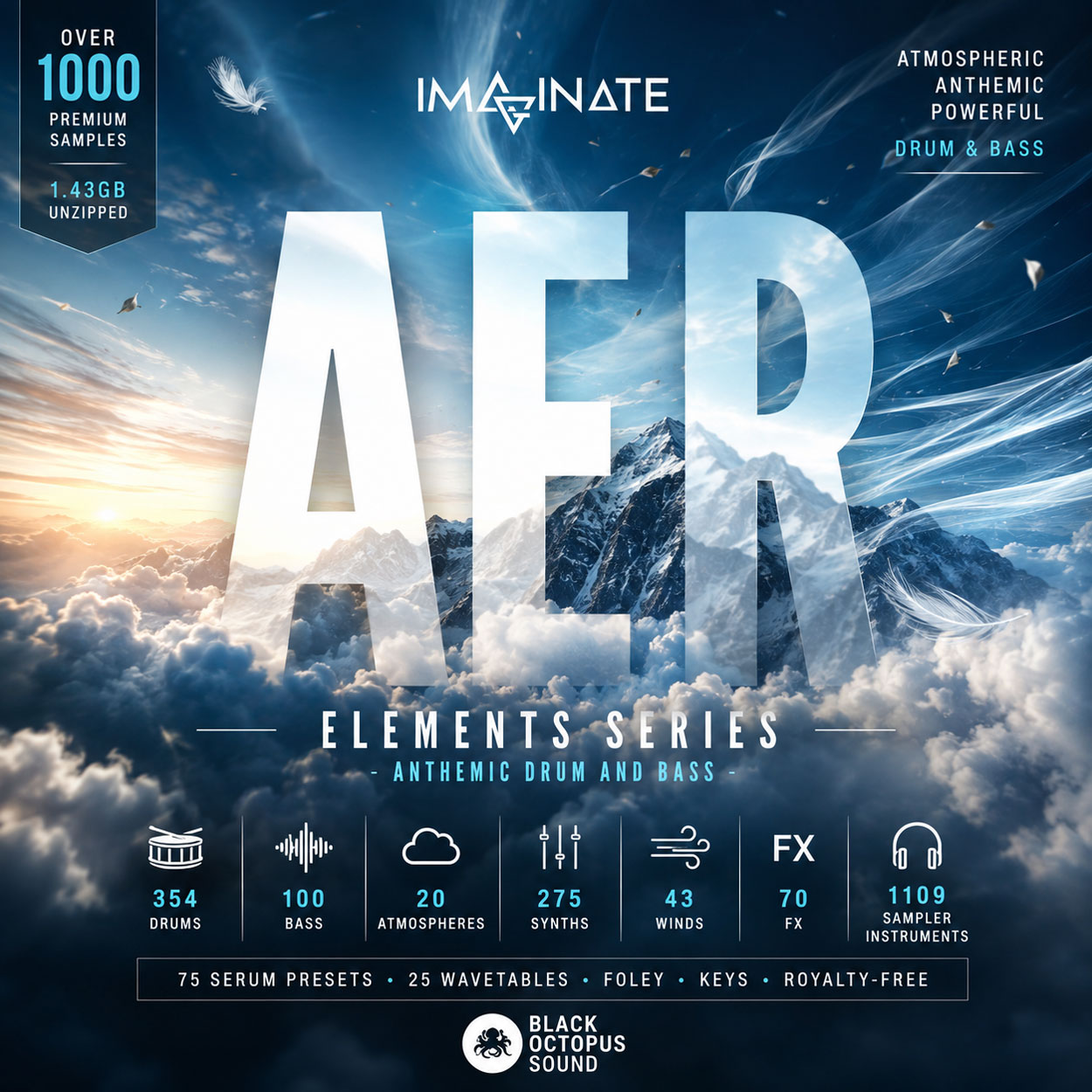 Imaginate Elements Series Aer Anthemic Drum and Bass Imaginate Elements Series Aer Anthemic Drum and Bass