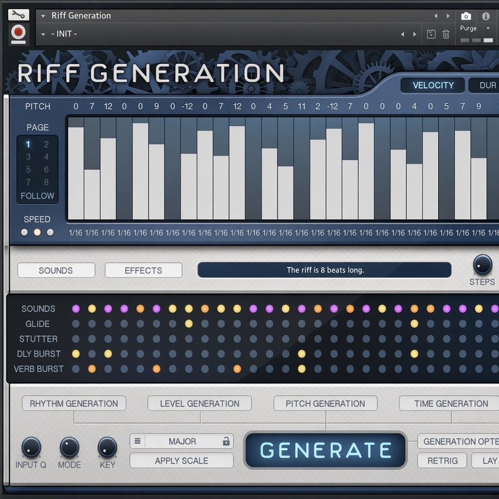 In Session Audio Riff Generation In Session Audio Riff Generation