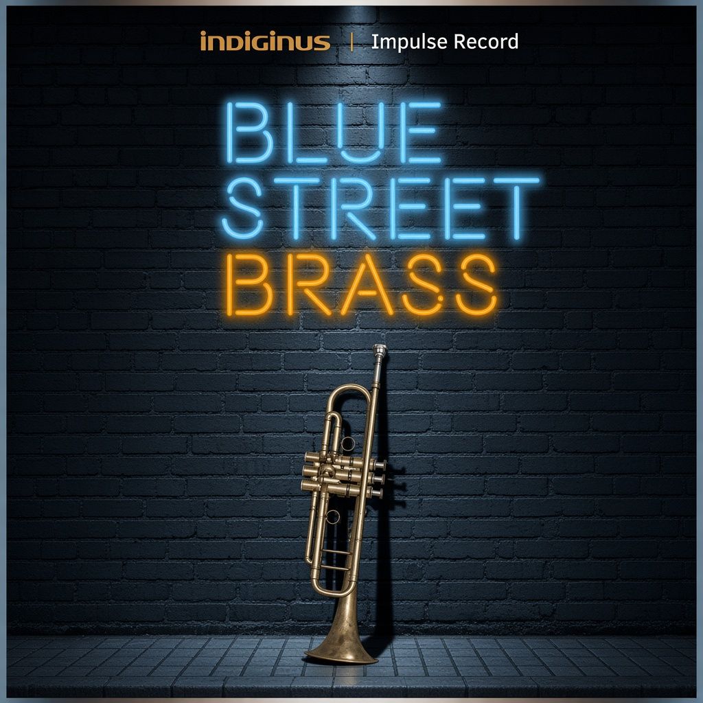 Indiginus Blue Street Brass