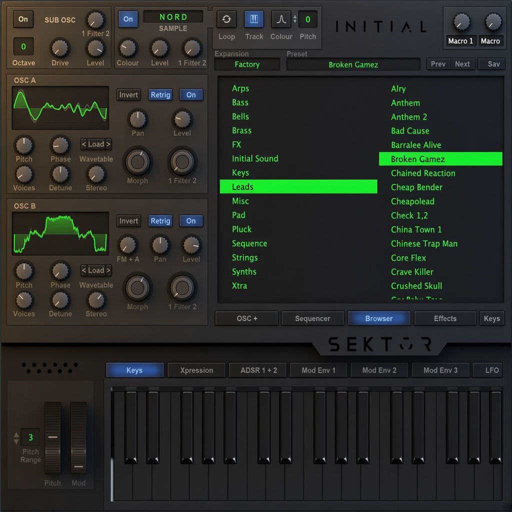 Initial Audio Sektor v1.2.2 Initial Audio Sektor v1.2.2