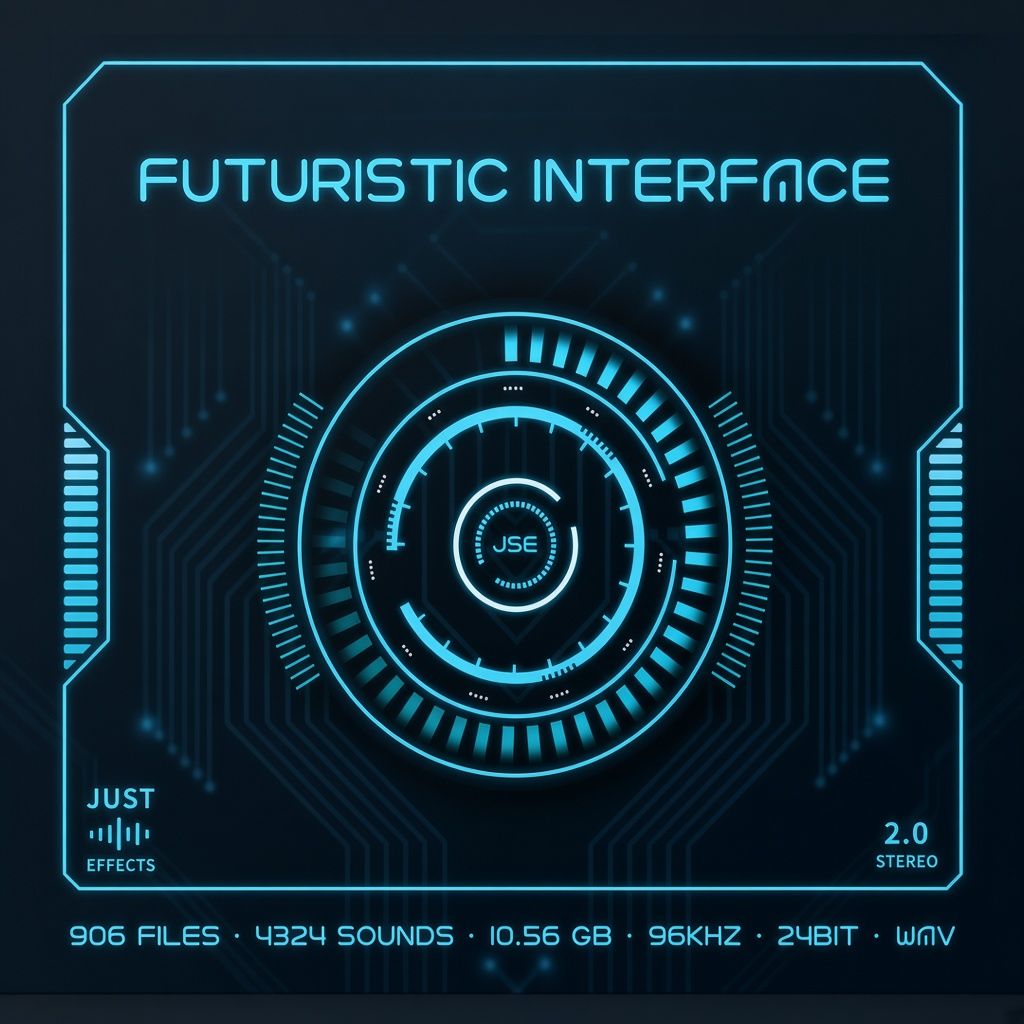 Just Sound Effects Futuristic Interface
