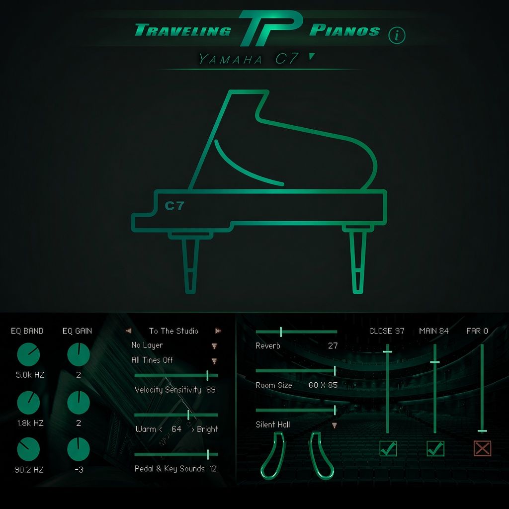 Kirk Hunter Studios Traveling Pianos