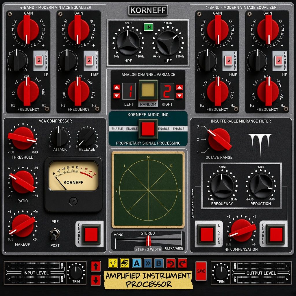 Korneff Audio Amplified Instrument Processor v.1.1.1