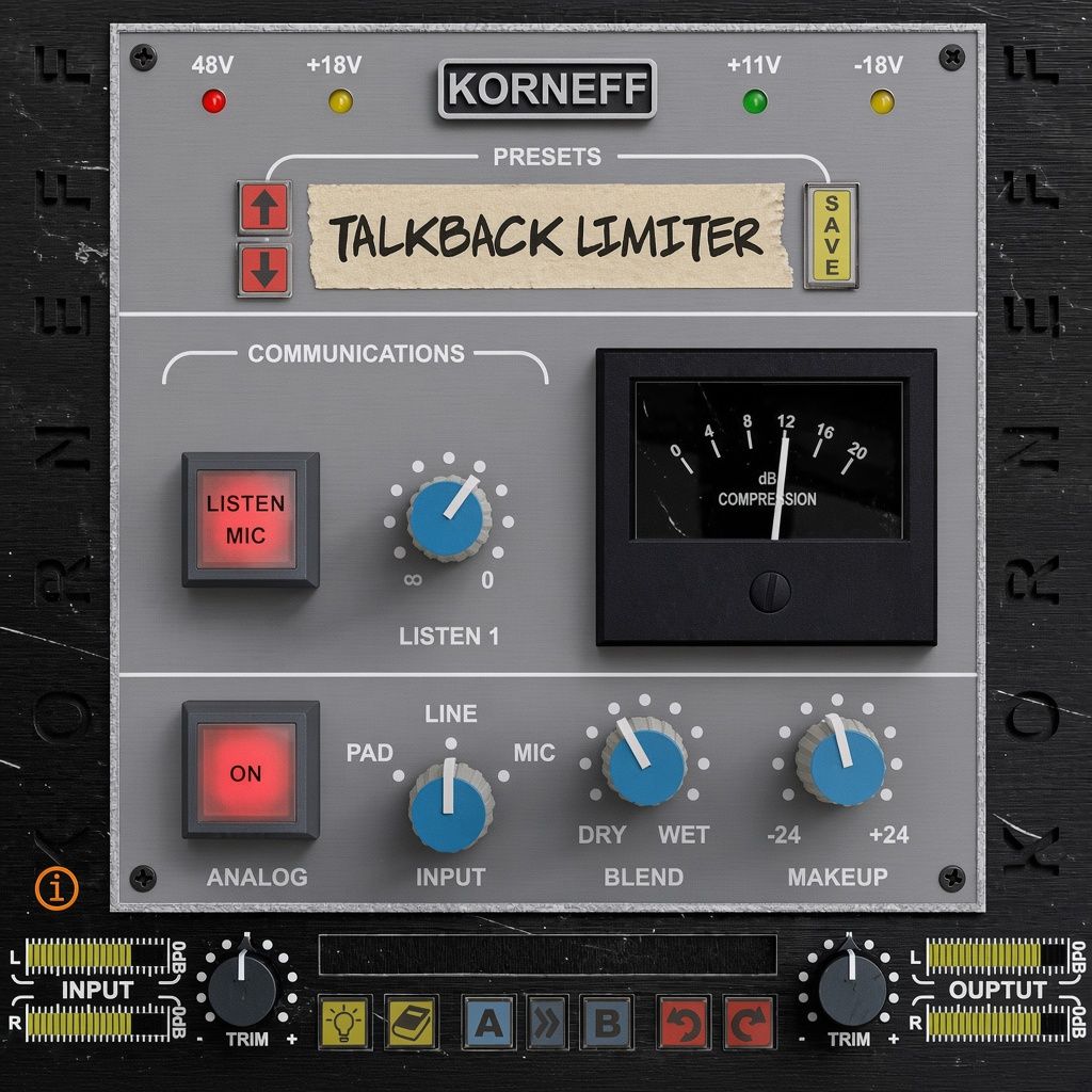 Korneff Audio Talkback Limiter v1.1
