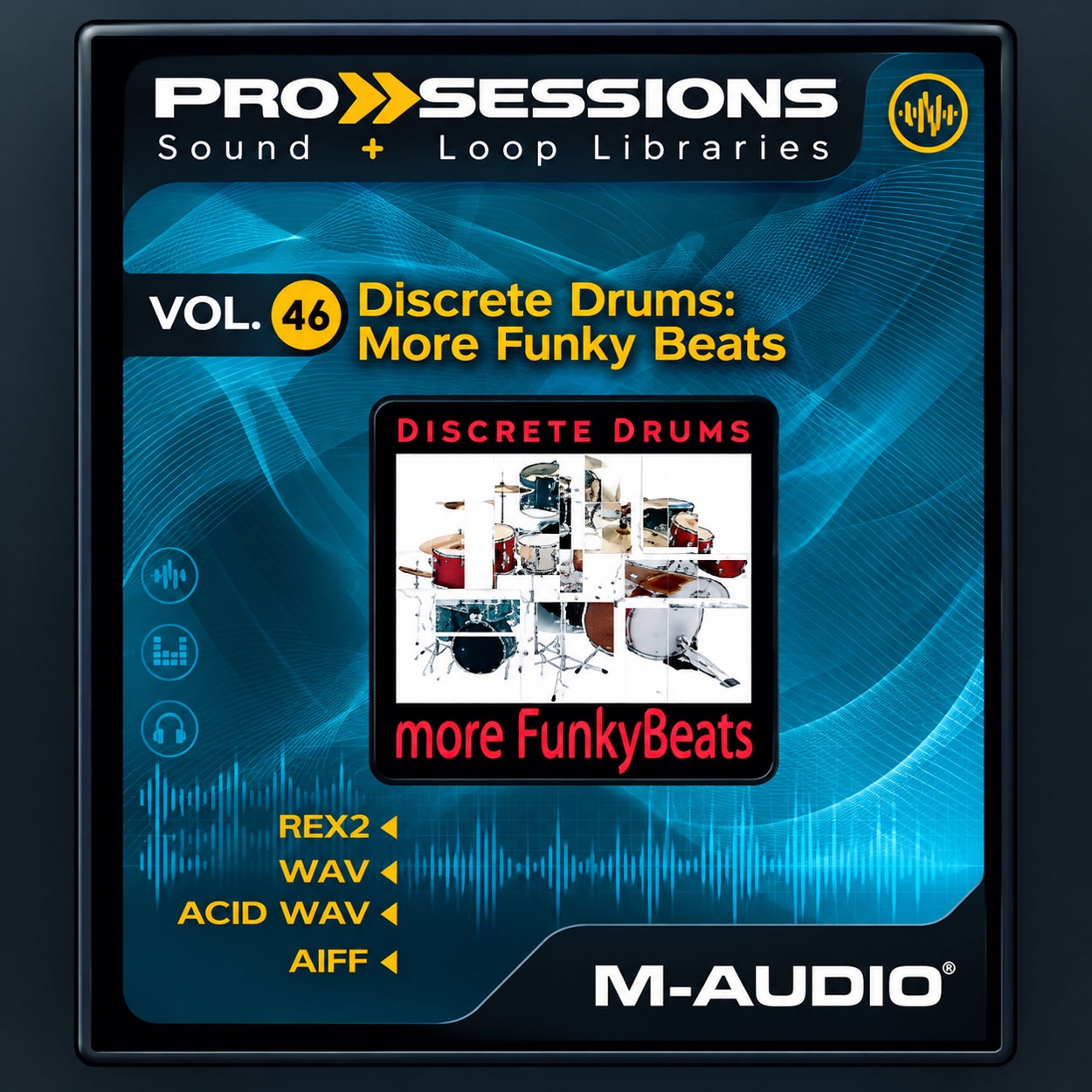 M-Audio ProSessions vol.46 - Discrete Drums More Funky Beats