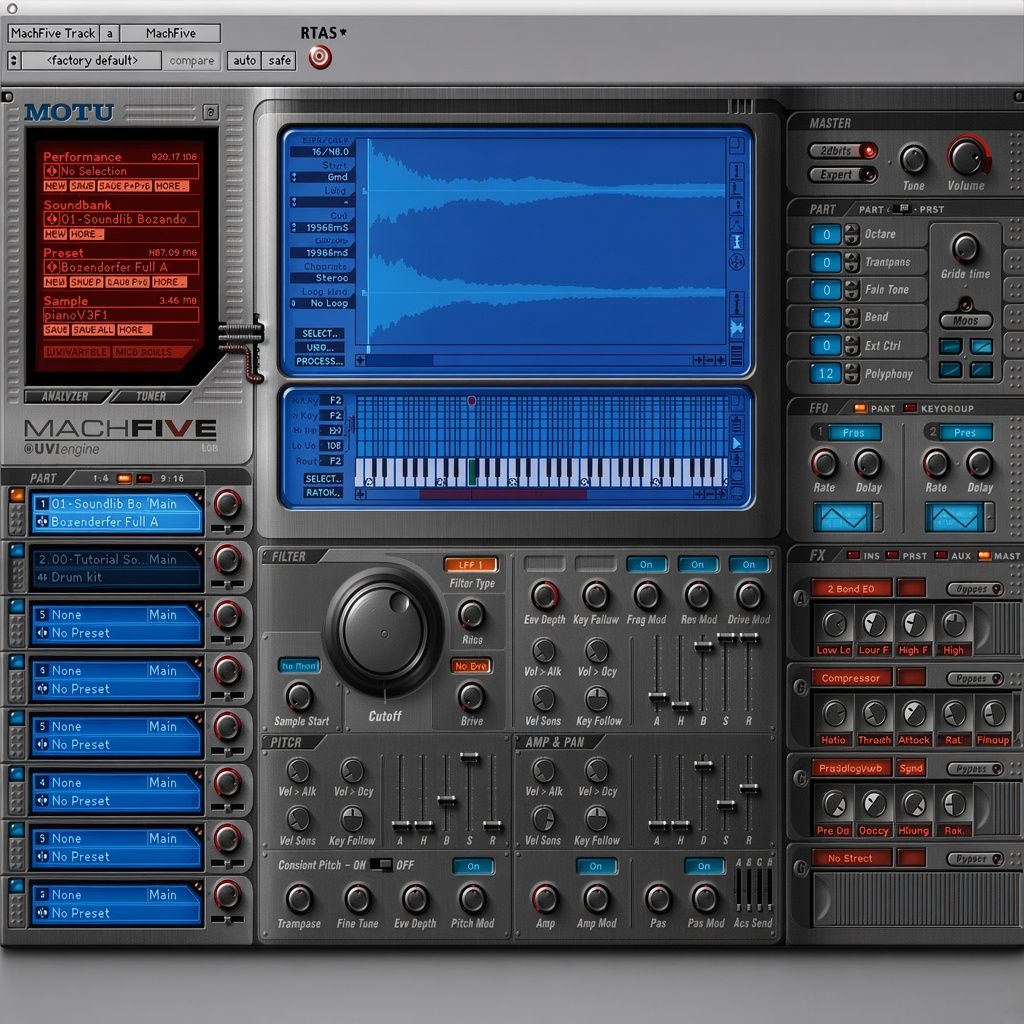 MOTU MachFive Sampler v1.2 [Full Version]