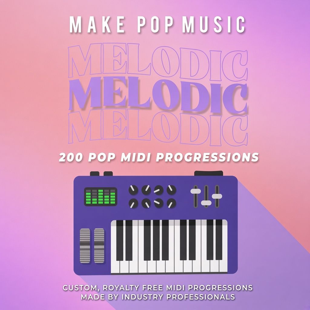 Make Pop Music Melodic MIDI Progressions