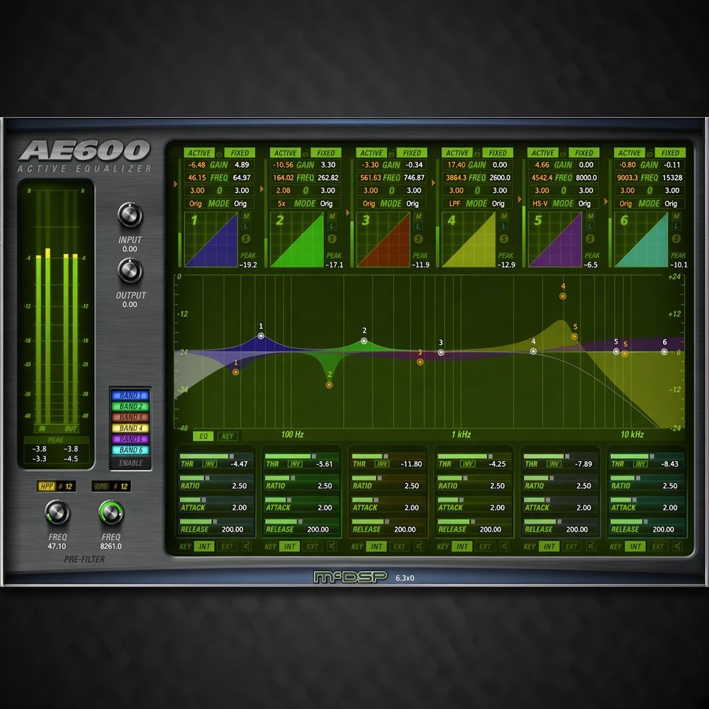 McDSP AE600 Active EQ v6.3.0.9