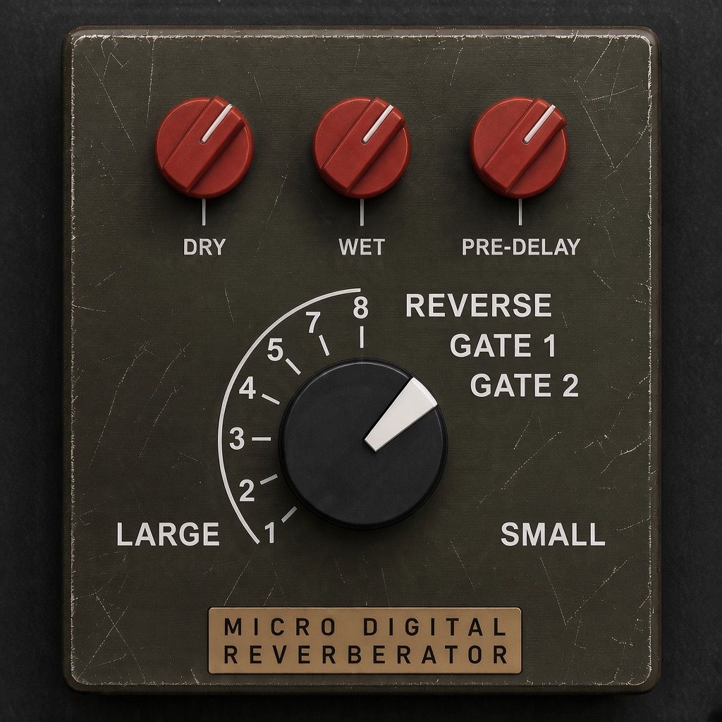 Micro Digital Reverberator v1.0