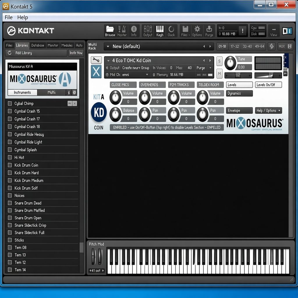 Mixosaurus Expert Virtual Drums [29 DVD]
