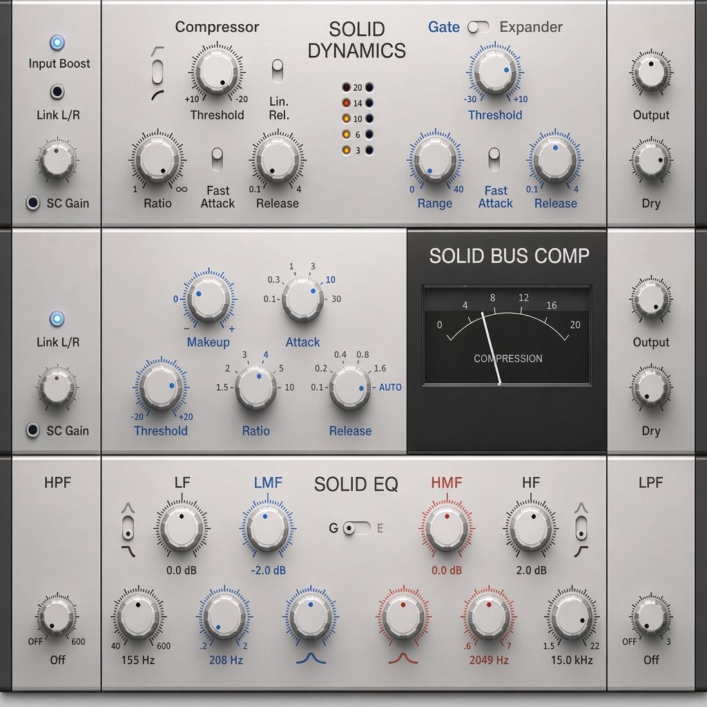 Native Instruments Solid Mix Series FX v1.3.1 Native Instruments Solid Mix Series FX v1.3.1