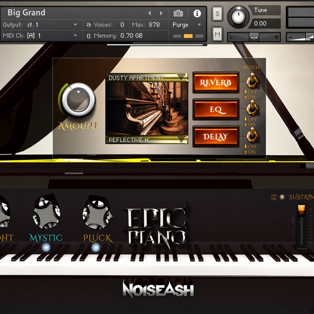NoiseAsh Audio Tools - Epic Piano
