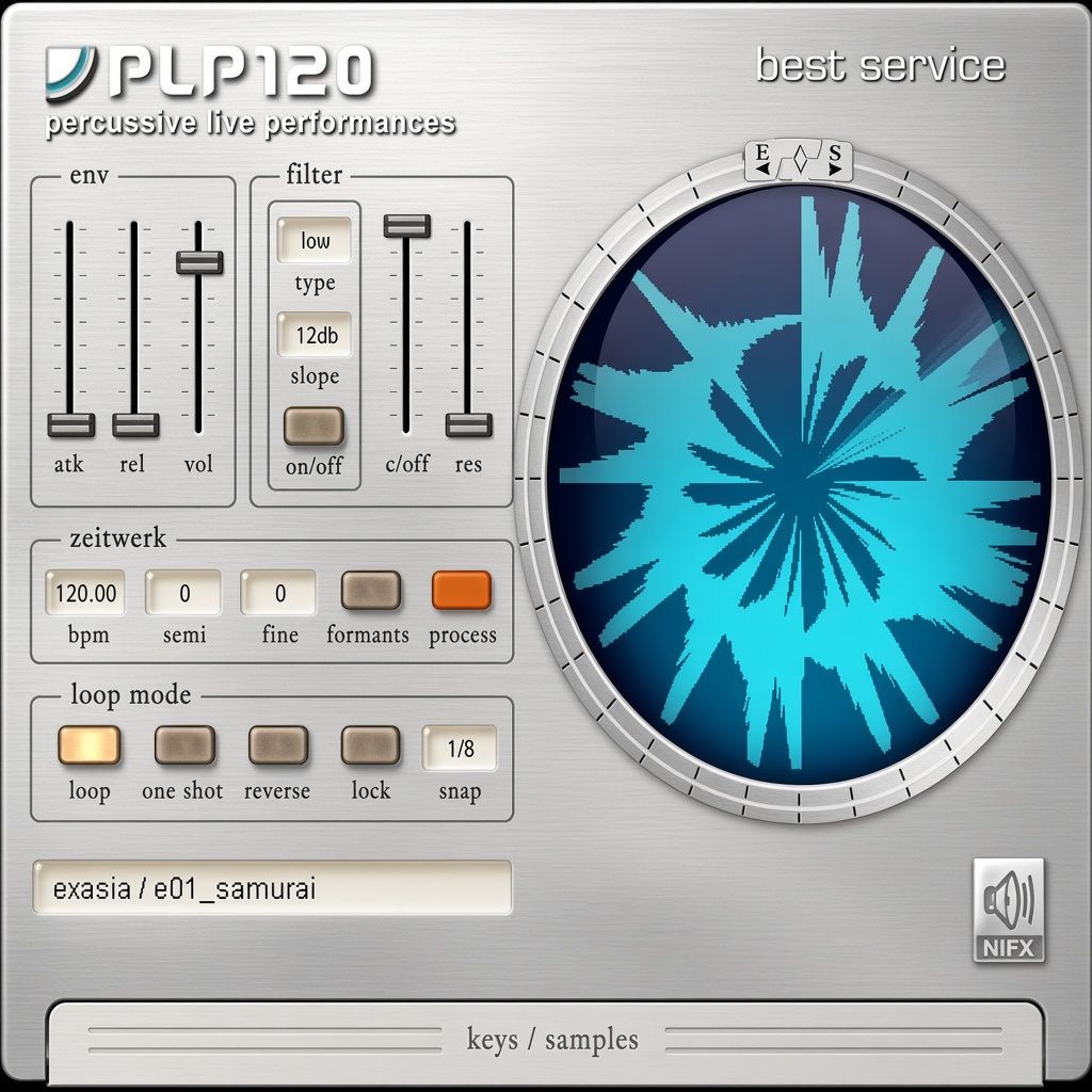 PLP120 Percussive Live Performances VSTi