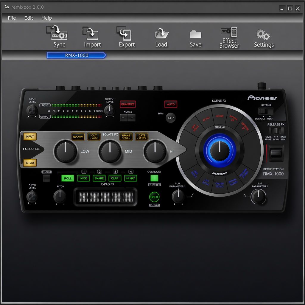 Pioneer DJ RMX-1000 Plug-in v2.1.2