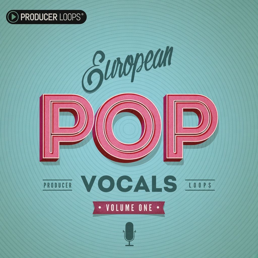 Producer Loops European Pop Vocals Vol.1 [2 DVD]